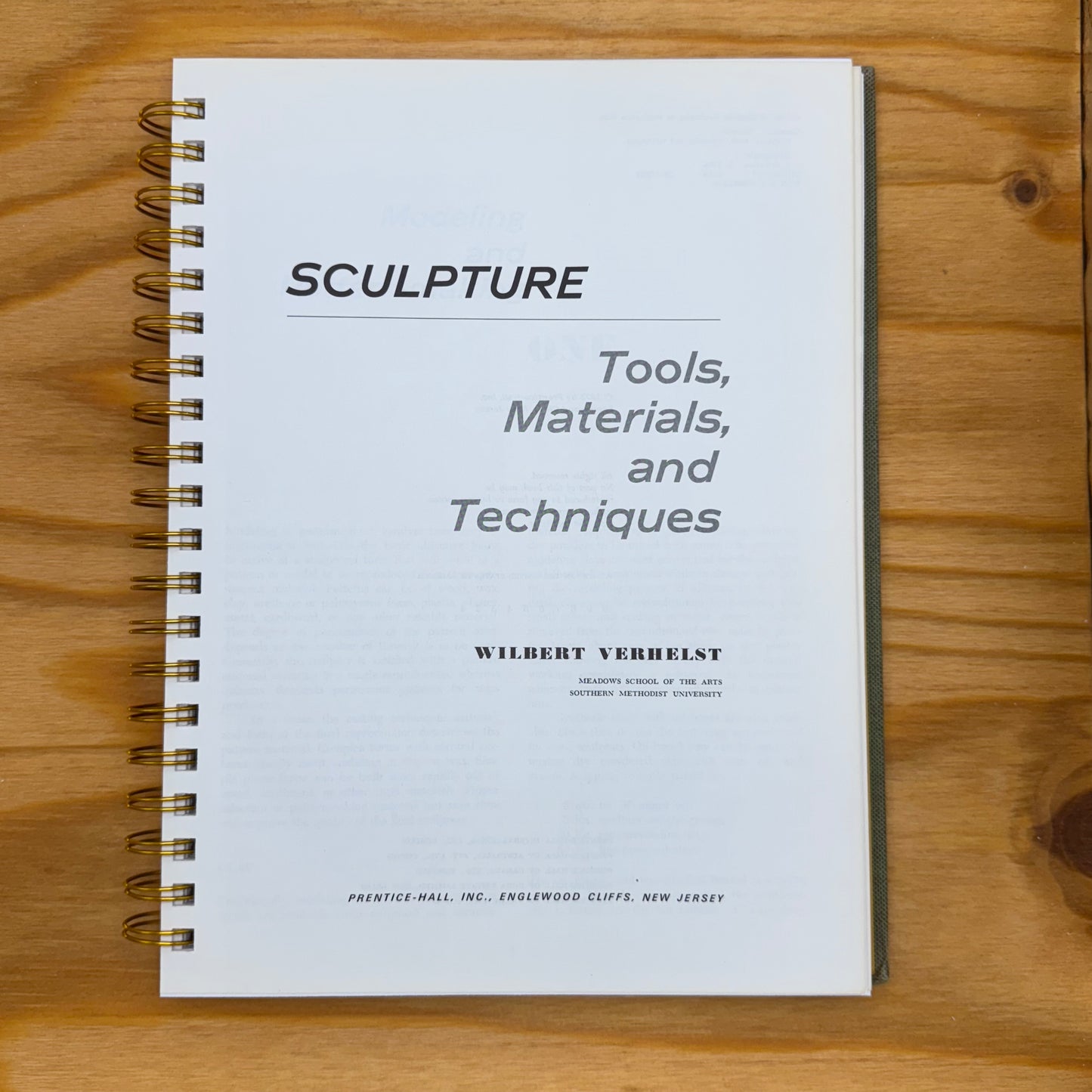 Sculpture: Tools, Materials and Techniques