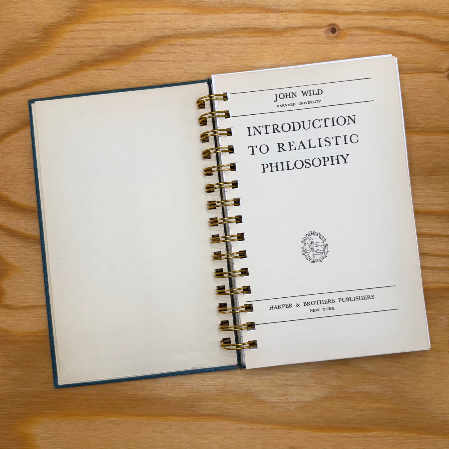 Introduction To Realistic Philosophy