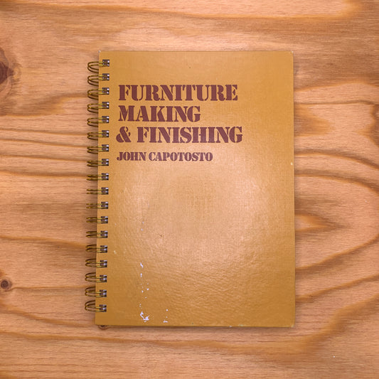 Furniture Making & Finishing